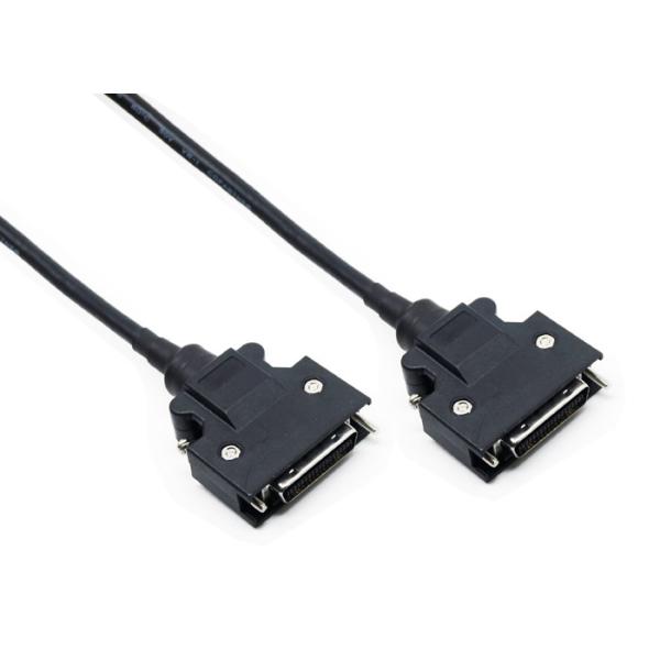 36p Male External Scsi Cable Nickel - Plated Back Shell Contact Brass Abs