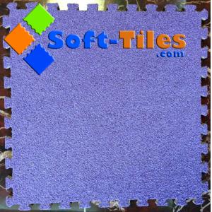 Multi Colour 2mm Hair Polyester Floor Rugs 30*30cm