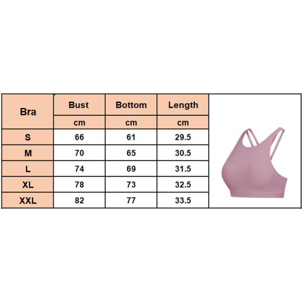 Padded Yoga Moisture Wicking Shockproof Bra Cross Back Round Neck Sports Bra