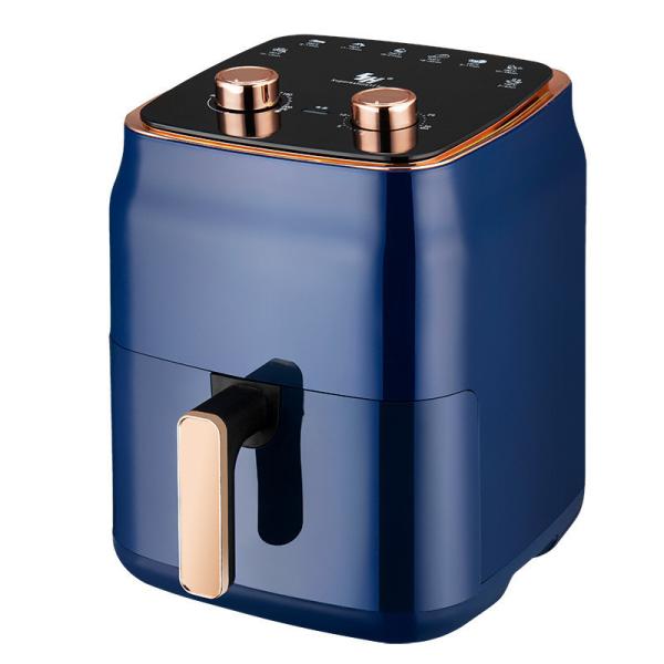 Electric Deep Fryer Hot Air Fryer 6L Smart Touch Screen Custom Oil Free App