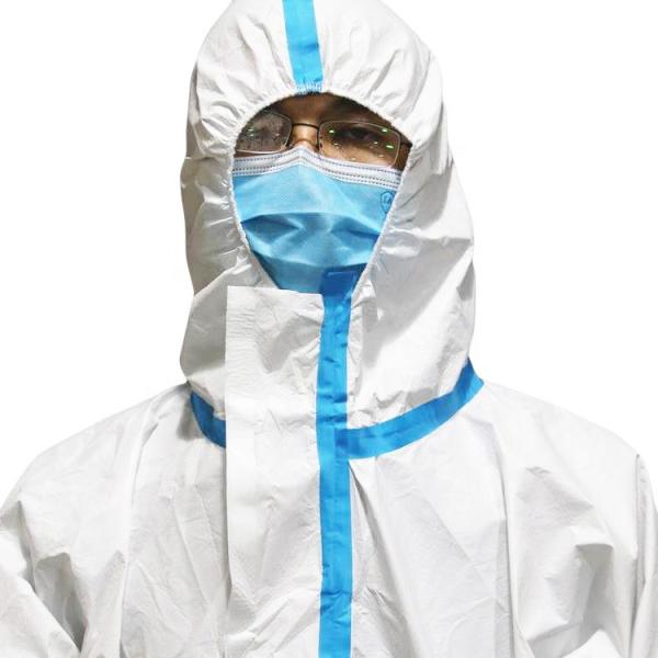 Buy Hospitals Disposable Isolation Gowns / Safety Non Woven Isolation Gown at wholesale prices