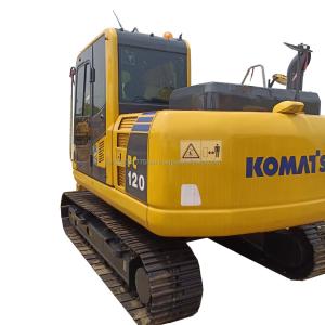 Quality 12 Ton Operating Weight Hydraulic Excavator Crawler Used Excavator Harga Komatsu PC120 for sale