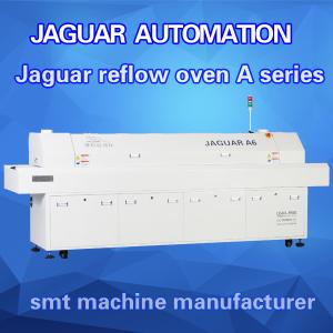 Quality Lead Free Reflow Oven JAGUAR A6 with 6 Zones for sale