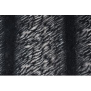 Quality Printed Imitation Rabbit Fur 100% Polyester 150cm CW Or Adjustable for sale