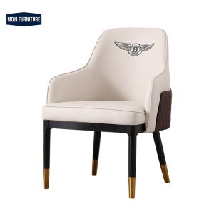 Synthetic Leather Optional Dining Room Chair with Durable Solid Wood Leg and