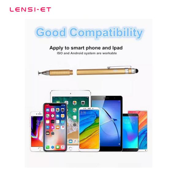 No Battery Stylus Touchscreen Pen 2 In 1 Student Education Capacitive Stylus For Drawing