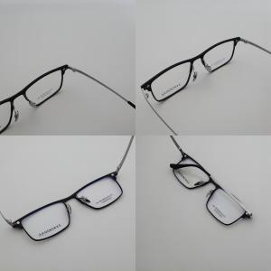 Dual-Purpose Glasses Pure Titanium Aluminum Optical Glasses Frame