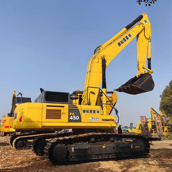 45Ton Used Excavator Digging Machines Japan Used Excavator Komatsu PC450-8