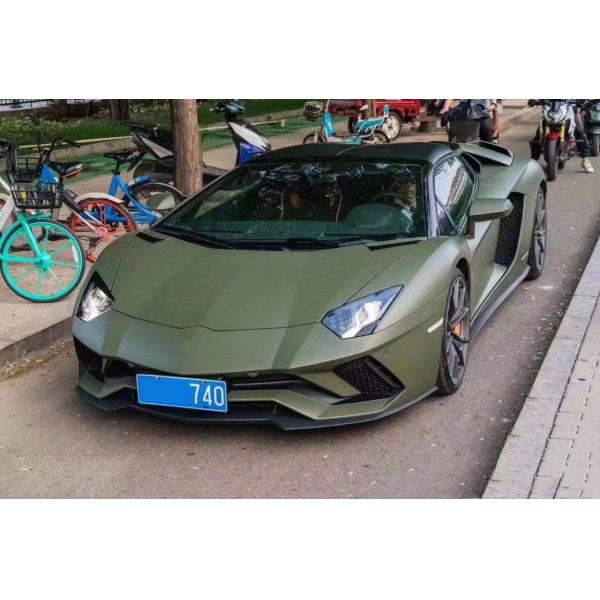 For Lamborghini Aventador LP700 Carbon Fiber Body Kit LP740 Style Front and Rear Bumper Spoilers