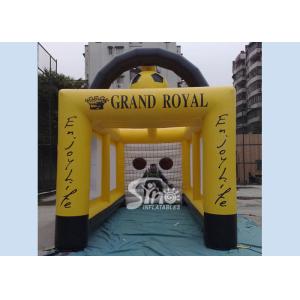 Customized Outdoor Giant Inflatable Football Goal Tent For Kids And Adults Games