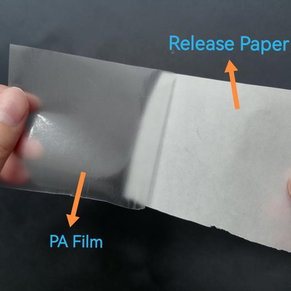 Pa 0.10mm 0.12mm Hot Melt Adhesive Film Roll Polyurethane Embroidery Badges