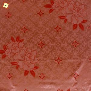 Orange Mattress Quilting Fabric Woven Warp Knitting Printing