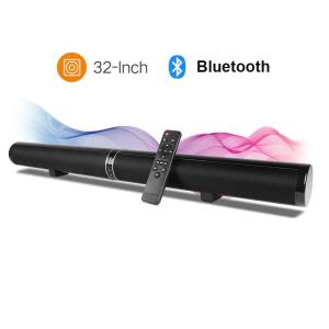 2.1 Channels Wireless Bluetooth Soundbar , TV Speaker Soundbar With Subwwoofer