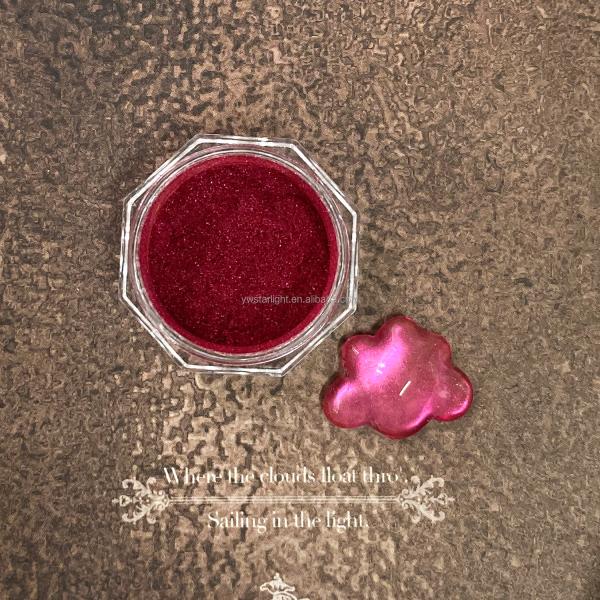 Nail glitters magic mirror powder super bright ultra-fine Aurora chrome nail powder powder golden red green nail decoration