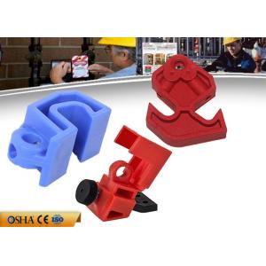 Nylon Material Circuit Breaker Lock , 16g Switch Breaker Lockout Device