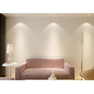 Fashion Beautiful Living Room Striped Wallpaper Removable Non - woven Material