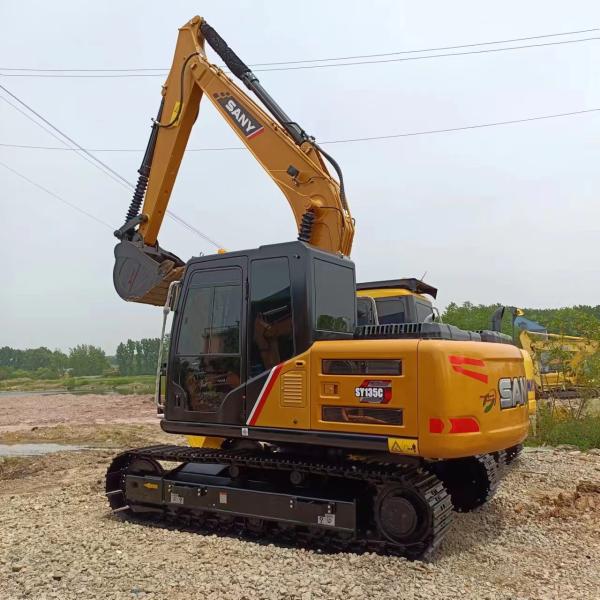 Sany Sy135C 65C Excavator 13.5Ton for Road Construction 73kw Hydraulic Crawler Excavator