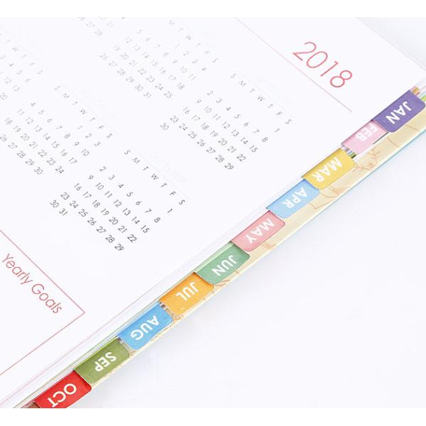 Custom Planner Agenda Spiral Composition Notebook For School Exercise