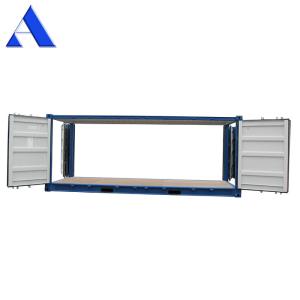 20ft Fully Side Opening Dry Cargo Shipping Container Plywood Floor Internal