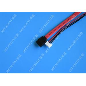 Slimline SATA Cable 13pin (7+6pin) female to SATA female With LP4 Adapter power