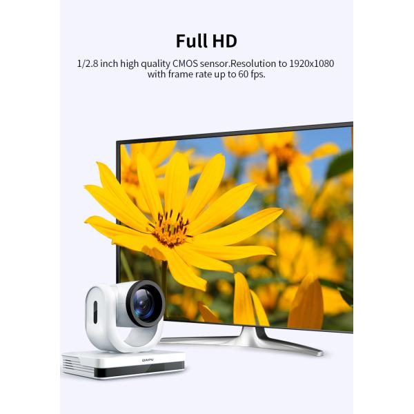 PTC-12N NDI HX2 PoE HD-MI 3G-SDI 1080P60 HD IP PTZ Camera Broadcasting at an Affordable