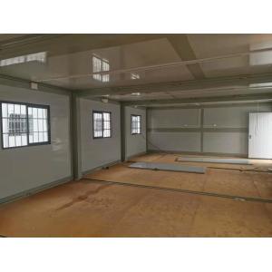 Collapsible 40ft Portable Fold Out Container House 5 Min Install Anti Seismic