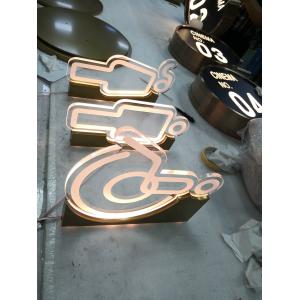 Aluminum Event Directional Signage Boards 254*150mm For Wayfinding