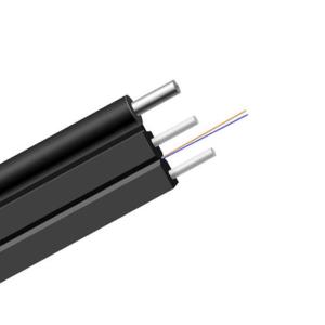Outdoor Skin FTTH Fiber Optic Cable 1 Core Single Mode GJYXFCH-2B Zhongtian