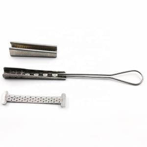 FTTH Cabling Accessory Cable Wire Clamp Stainless Steel Material