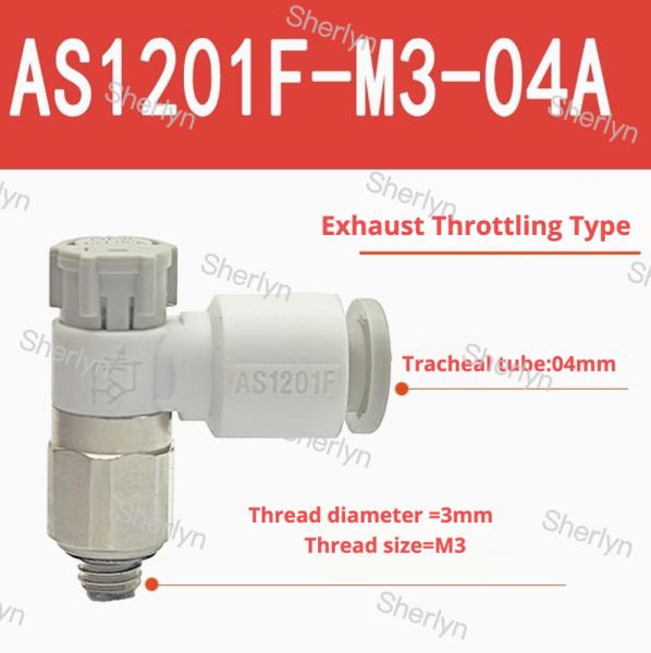 Buy SMC Type Cylinder Pneumatic Speed Control Throttle Valve Connector
AS2201F-01-06S at wholesale prices