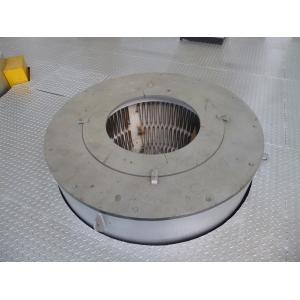 Cap 1000kg Aluminum Melting Furnace Natural Gas NG For Die Casting Tempperature