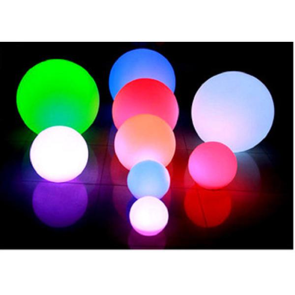 Inflatable Led Street Lighting Commercial Ball Shape With Logo Printing