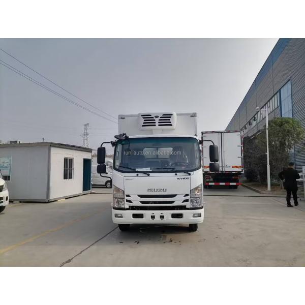 Factory ISUZU KV100 4*2 120HP Diesel Refrigerated Truck Freezer Truck Refrigerated Container Truck