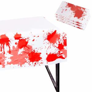 Offset Printing Plain Dyed Halloween Table Cover 54*108''