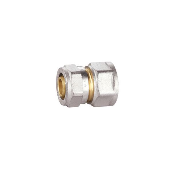 Buy 1/4" 1/2" Brass Compression Fittings Equal Straight Union PF5003 at wholesale prices