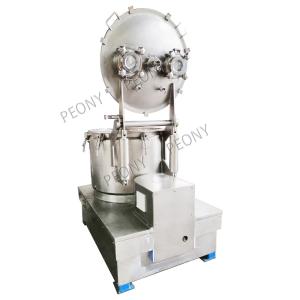Plant Dehydration and Spinning Basket Centrifuge With Cooling Jacket