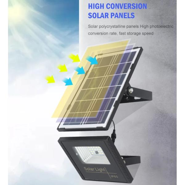 Outdoor Security Stadium Solar Flood Light 10Watts 30Watts 60Watts 100Watts With Remote Control