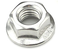 Buy Practical AMSE Hex Head Nut , Convenient Unc Hex Nut With Plain Surface at wholesale prices