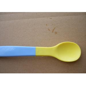Children Spoon Dual Injection Molding , Food Grade Material Injection Moulding