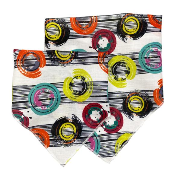 100% Cotton Personalized Pet Bandana Breathable Dog Handkerchief Collar