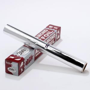 Customized Length Silver Foil Paper Aluminum Foil Roll Product Super Soft