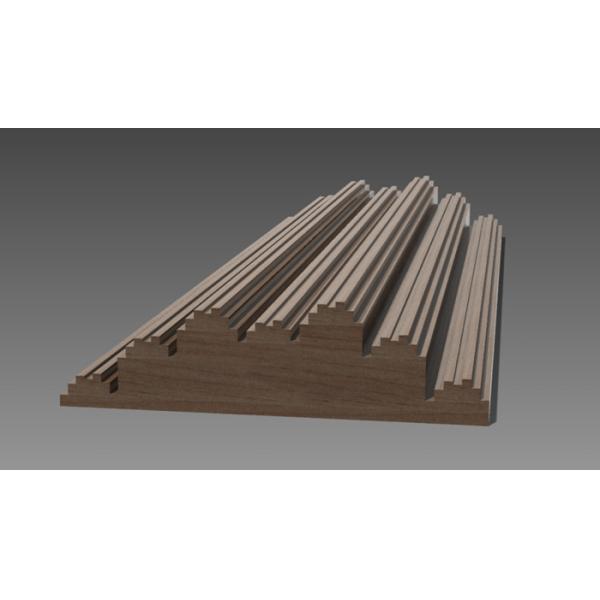 Decorative Material Acoustic Diffuser Panels , Sound Absorbing Board