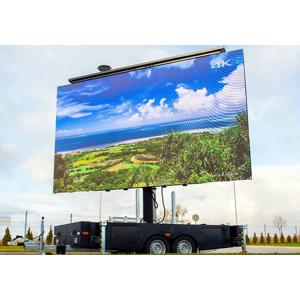 Mobile Led Screen P5 P6 P10 Big Advertising Outdoor Led Video Wall Building