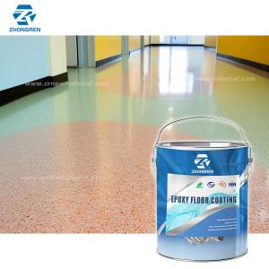 High Gloss Colored Self Leveling Garage Floor Coating Stain Resistant