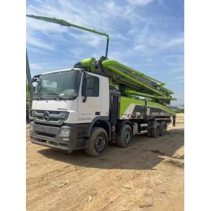 Zoomlion 56m Mercedes Benz Truck Mounted Pump Machine Equipment Used Concrete