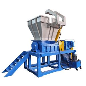 Scrap Metal Iron Shredder Double Shaft Copper Wire Crushing Machine