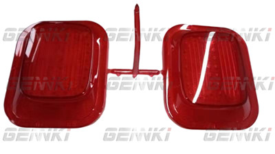 2 Cavity Automotive Injection Mold Plastic Car Headlight Housing NAK80 P20 H13