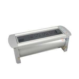 Electric rolling switch power connection office desk power outlet