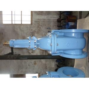 ANSI   Metal gate valve NRS flanged ends