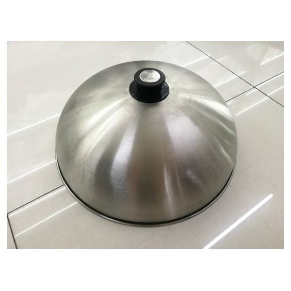 Buy Φ36CM Silver Dome Cover Stainless Steel Round Lid For Plate Warmer Cart at wholesale prices